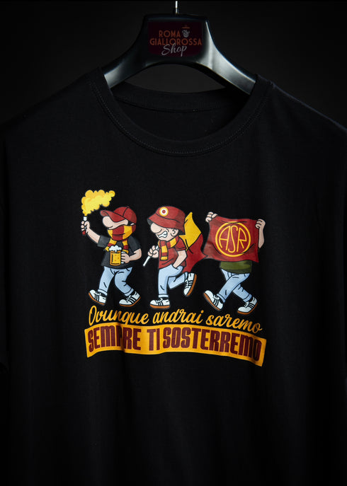 OVUNQUE ANDRAI… - T-SHIRT NERA