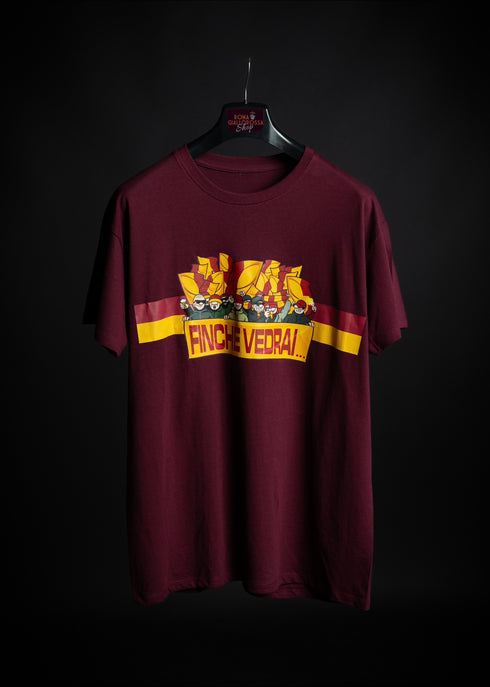 FINCHÈ VEDRAI.. - T-SHIRT ROSSA