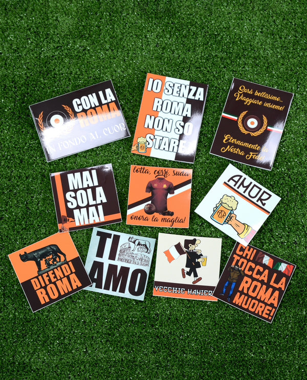 “ROMA PACK” - (10 Stickers/1€ al pz)