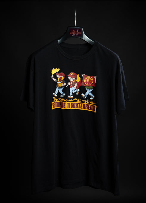 OVUNQUE ANDRAI… - T-SHIRT NERA