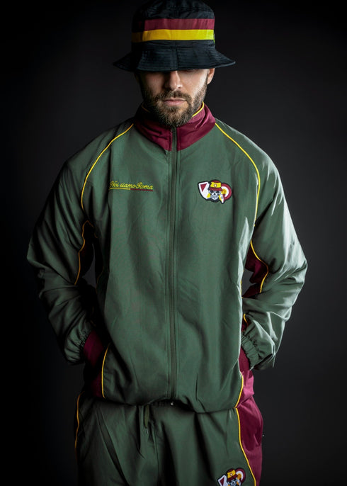 FELPA “NOI SIAMO ROMA” - GREEN MILITARY EDITION