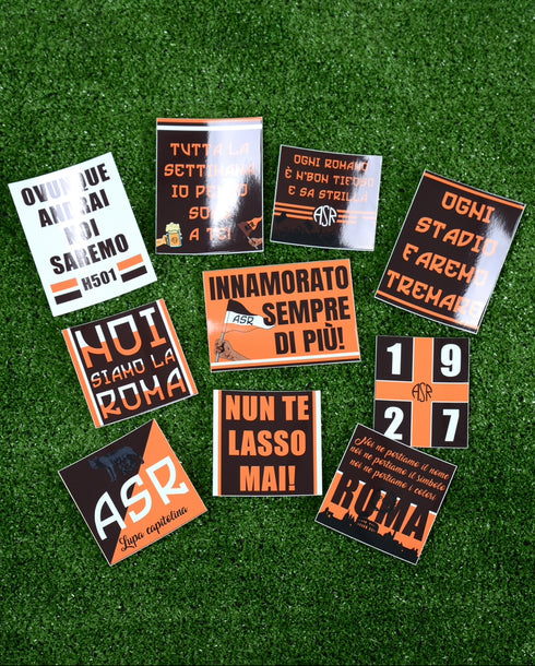 “ASR PACK” - (10 Stickers/1€ al pz)