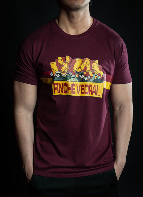 FINCHÈ VEDRAI.. - T-SHIRT ROSSA