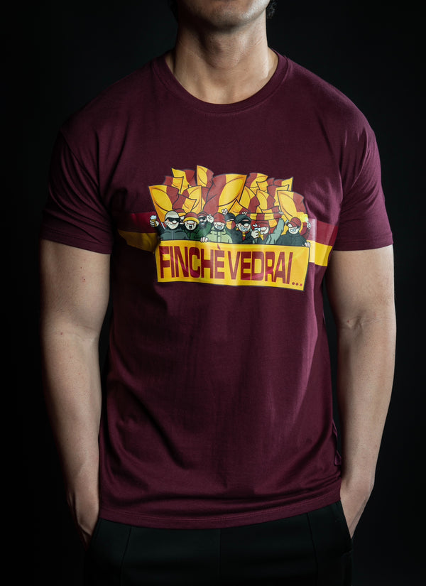 FINCHÈ VEDRAI.. - T-SHIRT ROSSA