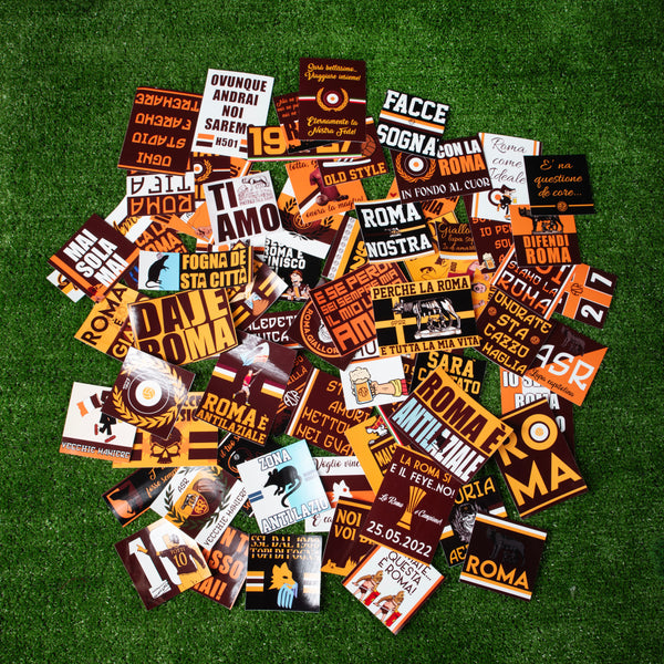 5 STICKERS CASUALI ESCLUSIVI