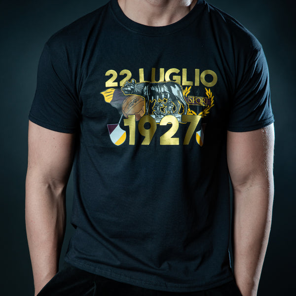 22 LUGLIO 1927 - T-shirt Nera